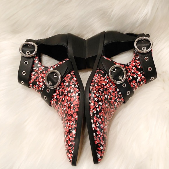 Rebecca Minkoff Kianna Floral Ankle Booties New - Picture 8 of 15